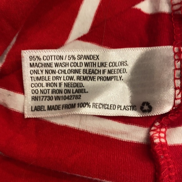 a.n.d e a w y red medium 3/4 sleeve shirt - Picture 9 of 9